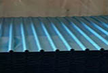 Placa difusora de aluminio para sistema de calefacción por suelo