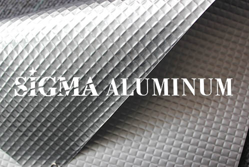 papel de aluminio en relieve