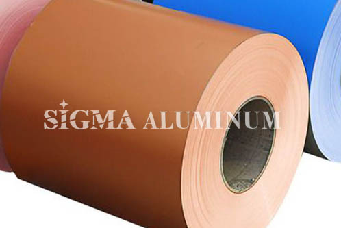 5005 Material de construcción de bobina de aluminio recubierto